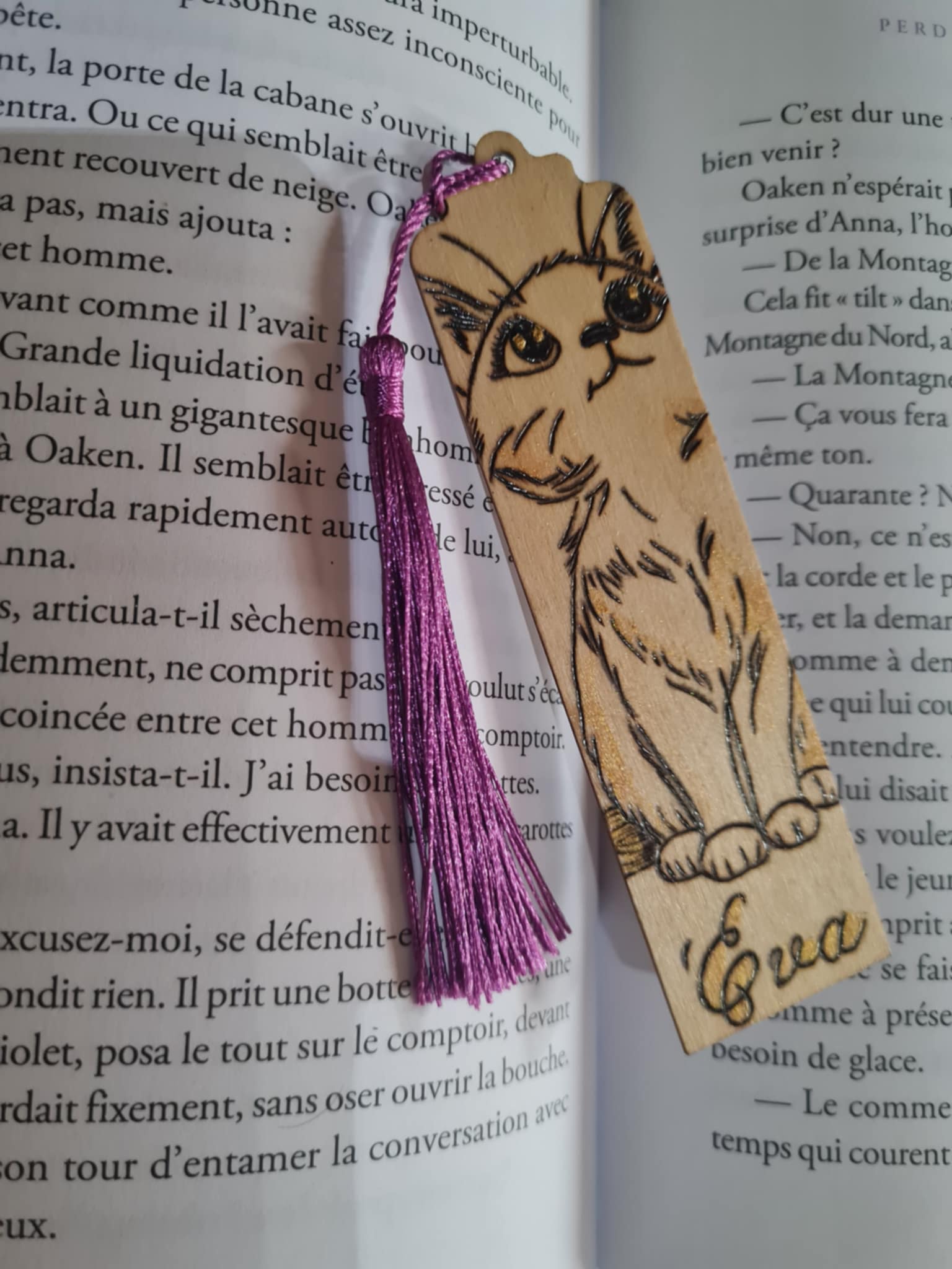 MARQUE PAGE PERSONNALISE