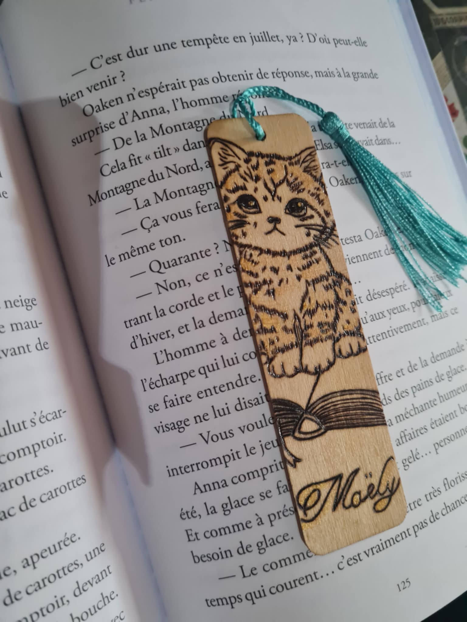 MARQUE PAGE PERSONNALISE